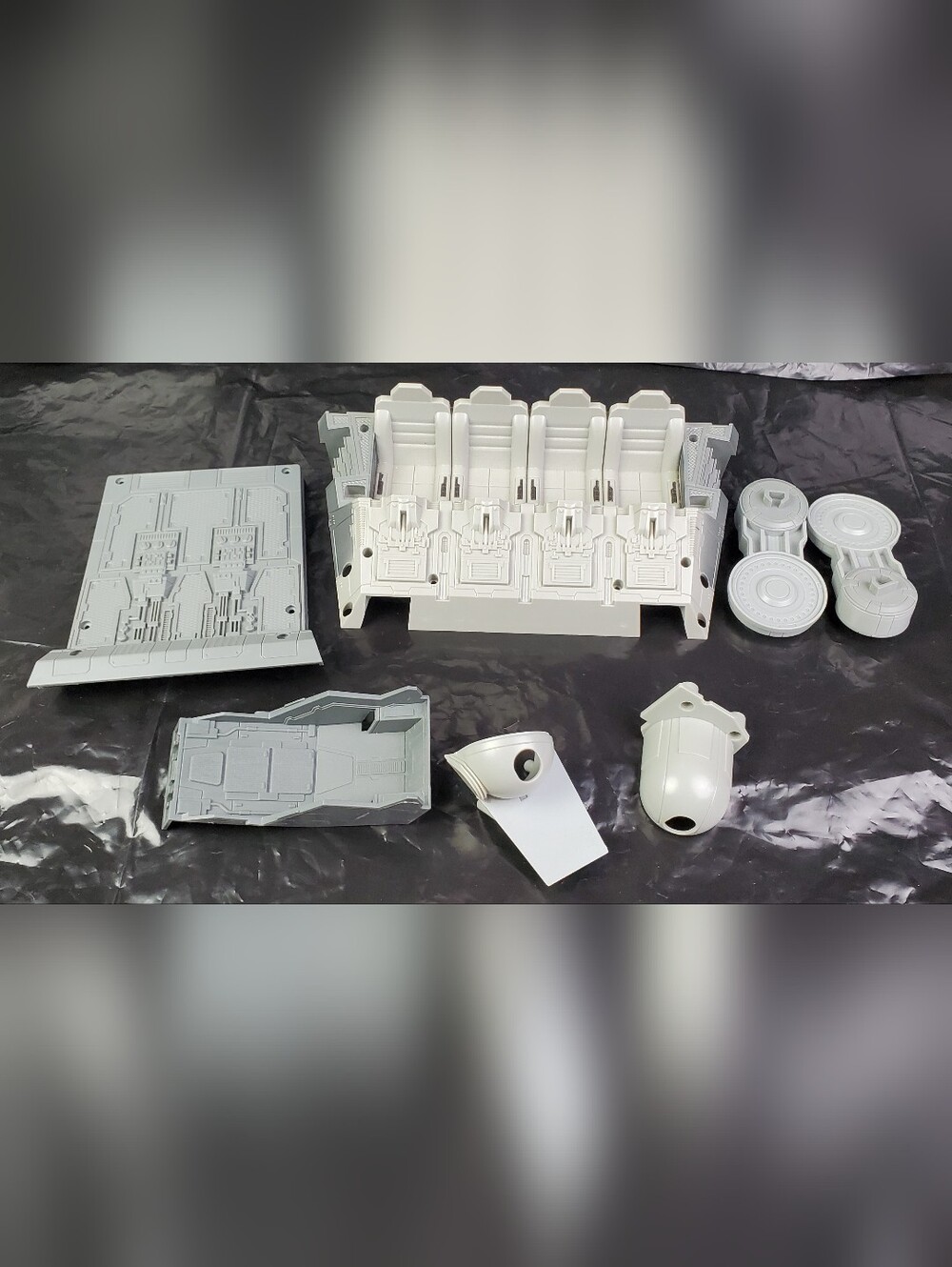 Star Wars Clone Wars 2008 AT-TE Walker Front Replacement Parts Pieces OEM